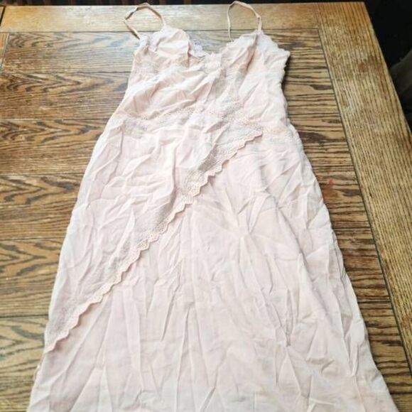 Reformation Marquette Dress In Rose Quartz Size 4 - Picture 1 of 4